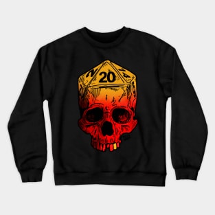 D20 Skull Crewneck Sweatshirt